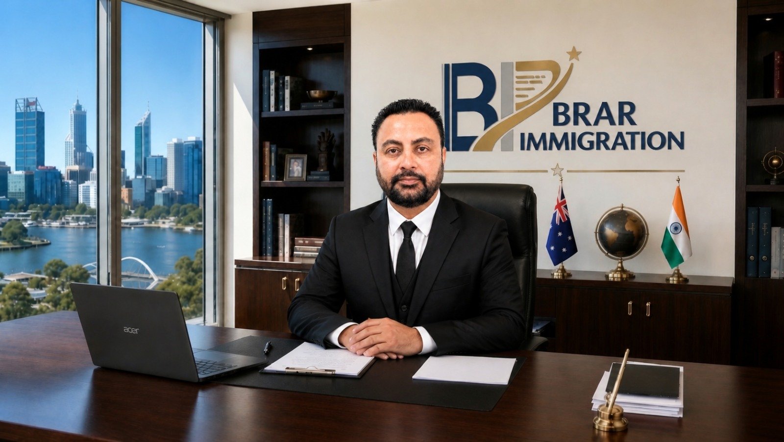Simrat Brar, Founder and Director of Brar Immigration